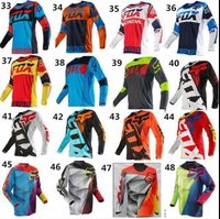 2020 FOX MTB Jersey Men's Long Sleeve Mountain Bike Racing Jersey Cheap Custom Breathable BMX Cycling Jersey
