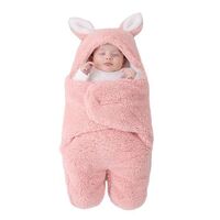 Newborn Sleeping Towel Swaddle Baby Cotton Plush Boy Girl Blanket Sleeping Bag Sleeping Bag
