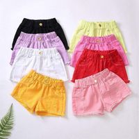 Summer children's pants children's girls denim shorts