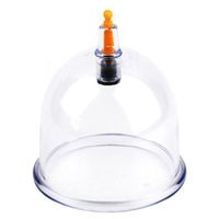 Traditional Chinese Medicine Single Hijama Cupping Vacuum Cupping Cup Set Hijama Therapy Single Plastic Cupping Cup