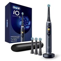 Oral-B iO Series 9 Electric Toothbrush with 3 Replacement Brush Heads, Oral B Electric Toothbrush Black