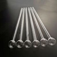 High Quality Ball End BET Sample Quartz Tube Quartz Tube Clear Quartz Glass Test Tube