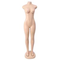 Factory Wholesale High Quality Plastic Skin Tone Headless Big Bust Bust Female Mannequin