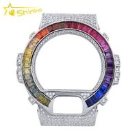 hot sale cz diamond icing case bezel