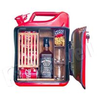 SWJC-40 Jerry Can Mini Bar Cabinet Set Custom Christmas Original Gift for Men, Dad, Husband, Boyfriend, Boss