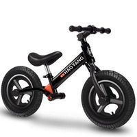12" Steel Children's Balance Bike Non-Pedal Scooter Shock Absorber Baby Bicycle Kids Scooter Balance Bike 14 Inch Balance Bike