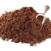 Alkalized cocoa powder with a fat content of 10%-12%