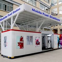 Portable fuel station with 30m3 fuel tank