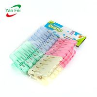 20pcs/bag Plastic Clothes Pins High Quality Craft Plastic Clothes Pins Household Large Plastic Clothes Pins Wholesale Clothes Pins