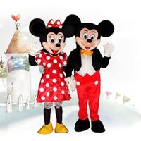 Cartoon mouse walking mascot cosplay costumes for adults