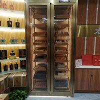 China factory direct sale custom large cigar high quality constant temperature precision electronic humidor