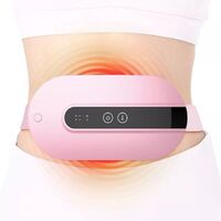 Portable Cordless Smart Electric Warming Palace Belt, Back Pain Heating Pad Portable Electric Fast Heating Abdominal Belt