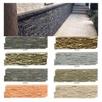 Decorative wall cladding with high quality cut stone
