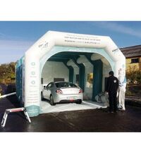 car paint booth