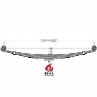 Japanese heavy duty truck parts Hino leaf suspension assy