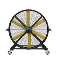 Large wind power 2m large vertical mobile fan is suitable for large spaces