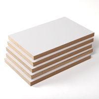 18mm white melamine veneer MDF for furniture