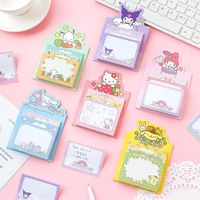 Cartoon detachable notepad girl heart notepad diary notepad notepad message note non-stick note