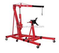 2T workshop crane with engine mount