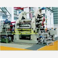 High-quality three-roll PVC calender/soft and hard PVC sheet production line