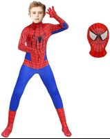 Spiderman E costume fancy jumpsuit adult children Halloween cosplay costume red black spandex 3d cosplay costume