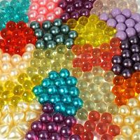 Bath Beads Wholesale Bulk Round Heart Shaped Bath Beads Capsule Aromatherapy Bath Oil Beads