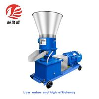 Poultry Livestock Animal Feed Pellet Mill Neutral Pellet Production Equipment Household Feed Pellet Machine