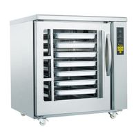 256L Commercial Mini Dough Proofer with 8-Tray Stainless Steel Electric Door