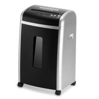 SUNWOOD Paper Shredder 2X8mm 8 Sheets Micro Cut Home Office Shredder Credit Card Ultra Quiet SD9355