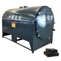 Factory direct supply charcoal kiln wood chip carbonization machine carbonization furnace