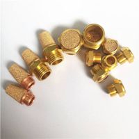 Sintered Brass Bronze Pneumatic Air Muffler Filter