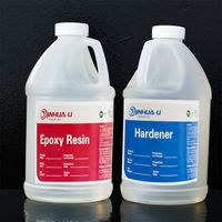 Epoxy Art Resin Crystal Clear Formula - Artist Resin for Paint, Cas