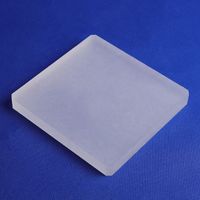 SANMU high-quality quartz glass sheet quartz plate quartz wafer custom round square arc