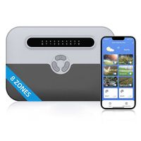 Smart Watering Timer with 8 Outdoor Zones WIFI Garden Watering Controller Smart Watering System