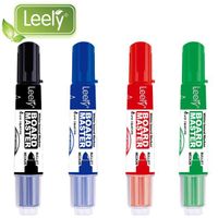 Large capacity custom refillable whiteboard markers without valve system