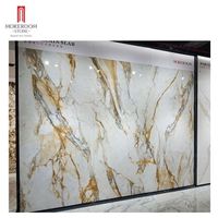 Italian calacatta natural gold vein white marble wall and floor tiles