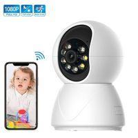 Smart Wireless Baby Camera for Pets 1080 Two Way Audio Babyphone 360 ​​Home Security Wifi Baby Monitor