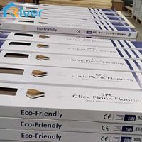 manufacturer 4mm LVT flooring mat price plastic floor tiles click lock SPC luxury vinyl plank flooring