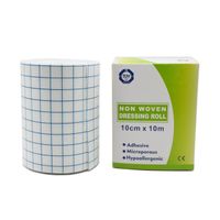 Surgical Nonwoven Adhesive 10cm Dressing Fixation Tape Fixation Roll