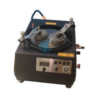 12" Precision Automatic Grinding/Polishing Machine with Two 4" Semiconductor Wafers and Ceramic EQ-Unipol-1202 Workstation