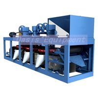 Hot-selling ilmenite mineral processing 3-500 belt type three-disk dripping dry weak magnetic separator