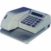 High-speed printing multi-currency code support 14-digit LCD electronic check/check writer CK310B