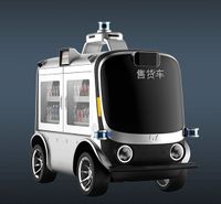 Electric food delivery car robot unmanned self-driving unmanned AGV robot kit collaborative robot