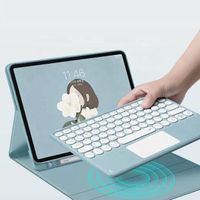 2022 hot sale mini touchpad wireless keyboard case for samsung galaxy tab a7 10.4