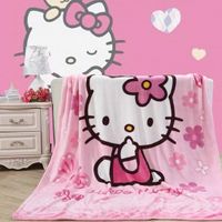 Wholesale 100cm x 140cm 3D Digital Custom Design Printing Pattern Flannel Fleece Anime Cartoon Kids Kids Blanket