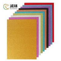 Foam Glitter EVA Foam Colorful Foam Board Kids DIY Handicrafts