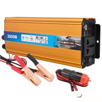 2000W 12V 24V 48V to 110V 220V Modified Sine Wave Vehicle Inverter Outdoor Power Inverter