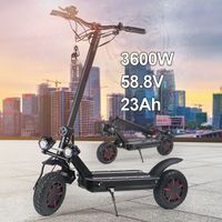 EcoRider E4-9 Folding Scooter 3600W Mobility E Self Balancing Electric Scooter For Adults