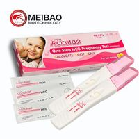 High Accuracy Urine Pregnancy One Step Hcg Quick Test Strip Kit Hcg One Step Pregnancy Test from Quality Manufacturer