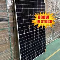 Single Crystal Photovoltaic Double Glass 182mm Solar Cell 500w 550w 600w 800w 5BB 9BB 600W Photovoltaic Module Half Cut Solar Panel